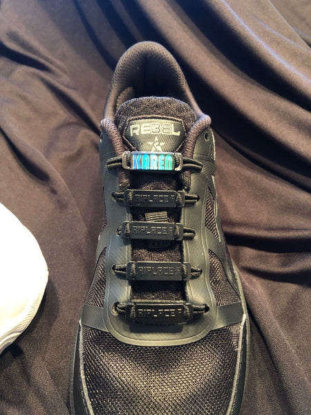 Custom Cheer Set custom shoe tags team shoe laces – Riplaces