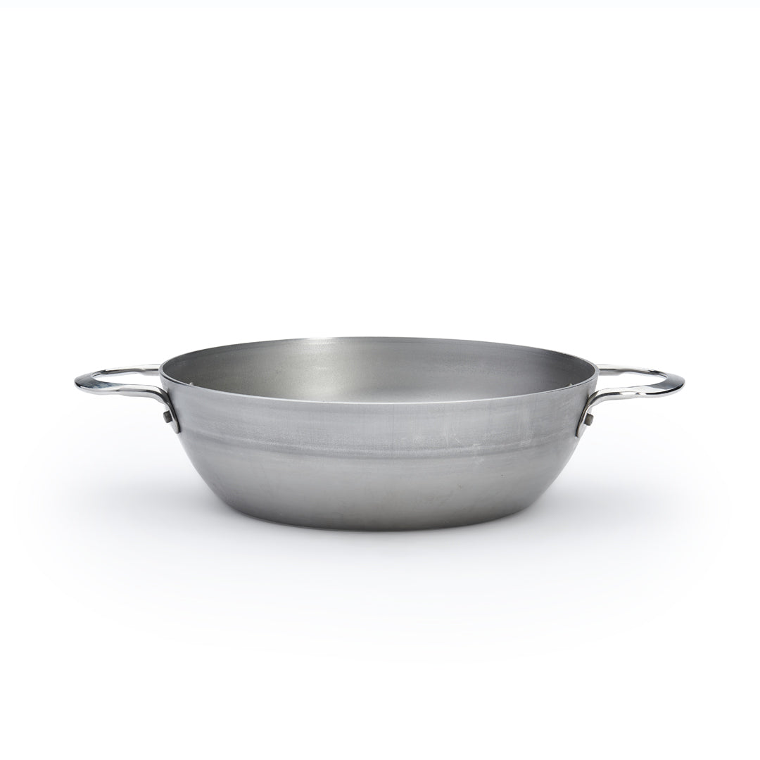 MINERAL B Carbon Steel Country Fry Pan 2 Handles