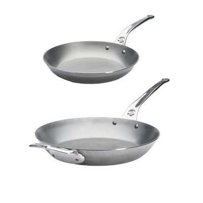 Wok à queue MINERAL B, acier doux, Woks, ø 24cm - wok base ø 8cm