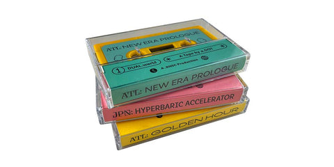 A collection of 3 cassette tapes