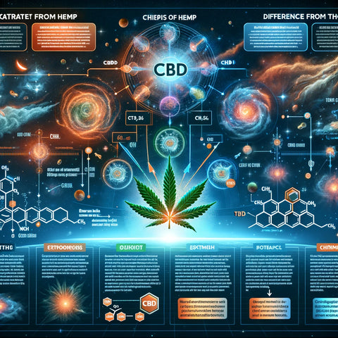 Diagramme d'Interaction du CBD avec le Système Endocannabinoïde