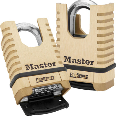 Master Lock 1525 General Security Combination Padlock with Key Control  Feature 1-7/8in (48mm) Wide