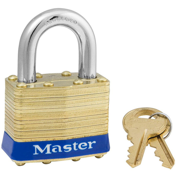 brass master lock master key