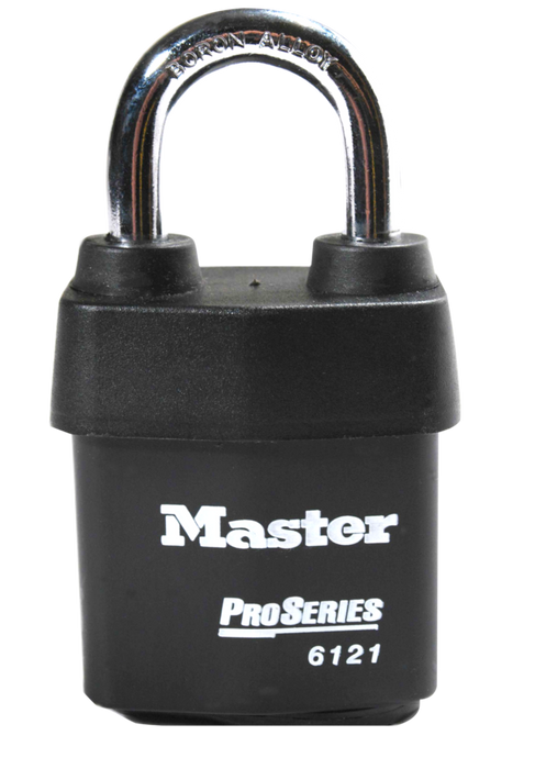 Master Lock 6121 ProSeries® Weather Tough® Laminated Steel Rekeyable P ...