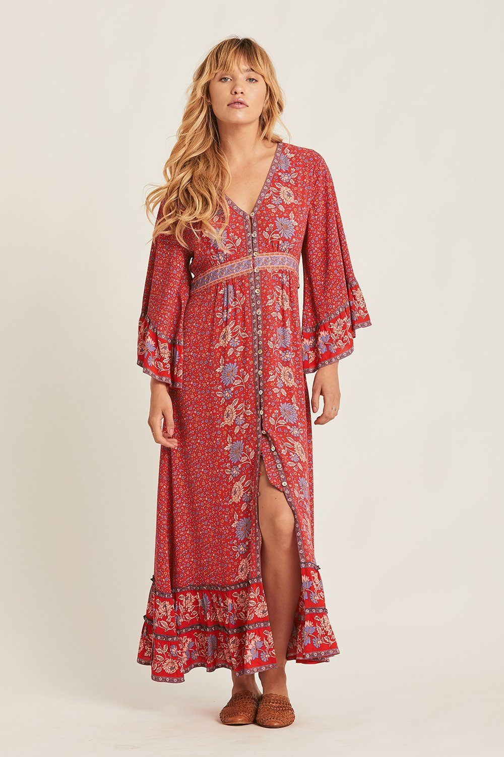 Astrea Boho Vintage Style Clothing Maxi Dress - Bohemian Fashion ...