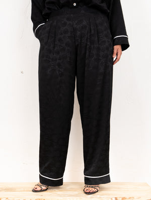 Camisa de pijama negro M/L