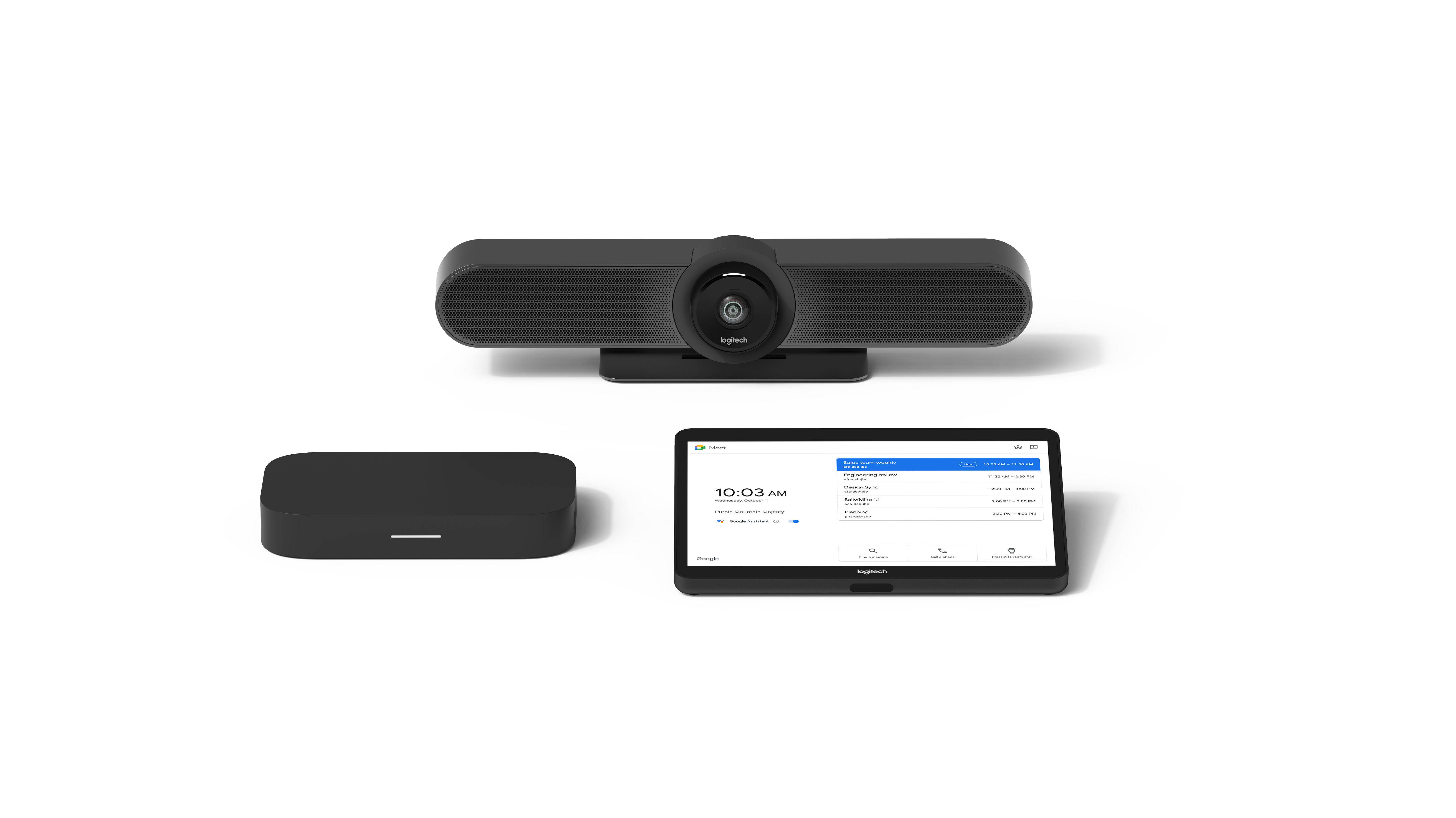 Logitech Small Room Solution with MeetUp for Google Meet - euVideoConferenceSolutions product image