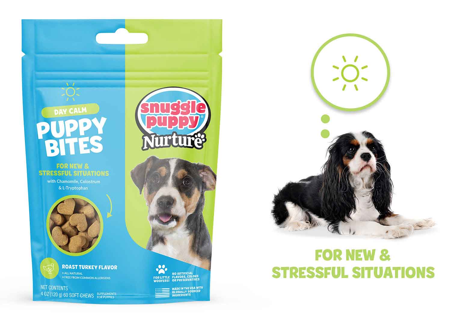 Puppy Bites Day Calm Supplement by Snuggle Puppy