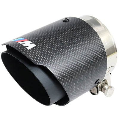 4pcs Black Matte BMW Carbon Fiber Exhaust  Pipe for M2 M3 M4 F87 F80-B039