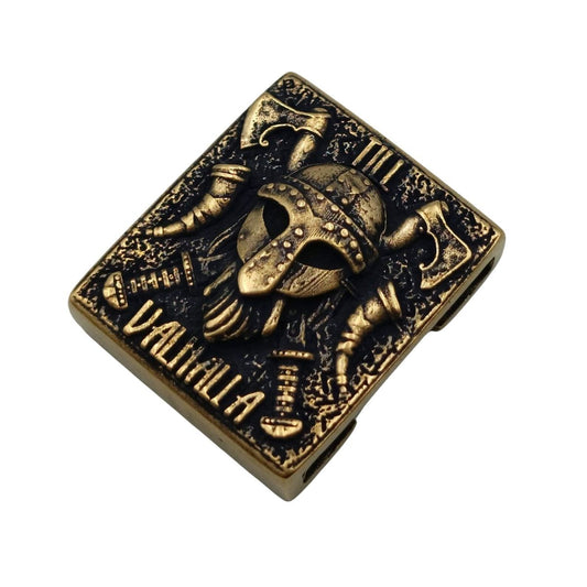 Skull bronze Molle clip