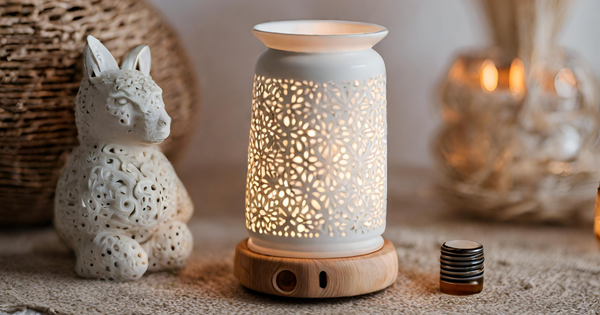 Glowing oil diffuser