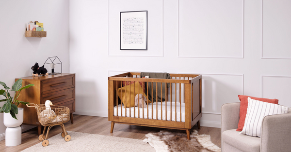 A cute nursery set up with Babyrest furniture