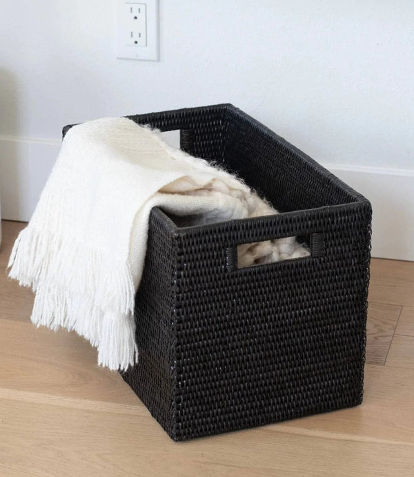 Rattan Square Storage Basket