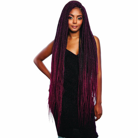 Afri-Naptural Crochet Hair Afri-Naptural: Pre-Stretched Box Braid 36" ...