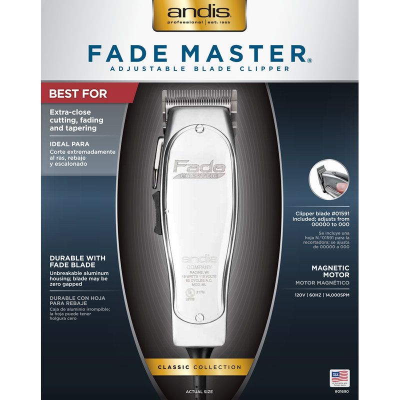 beauty master  adjustable blade clipper