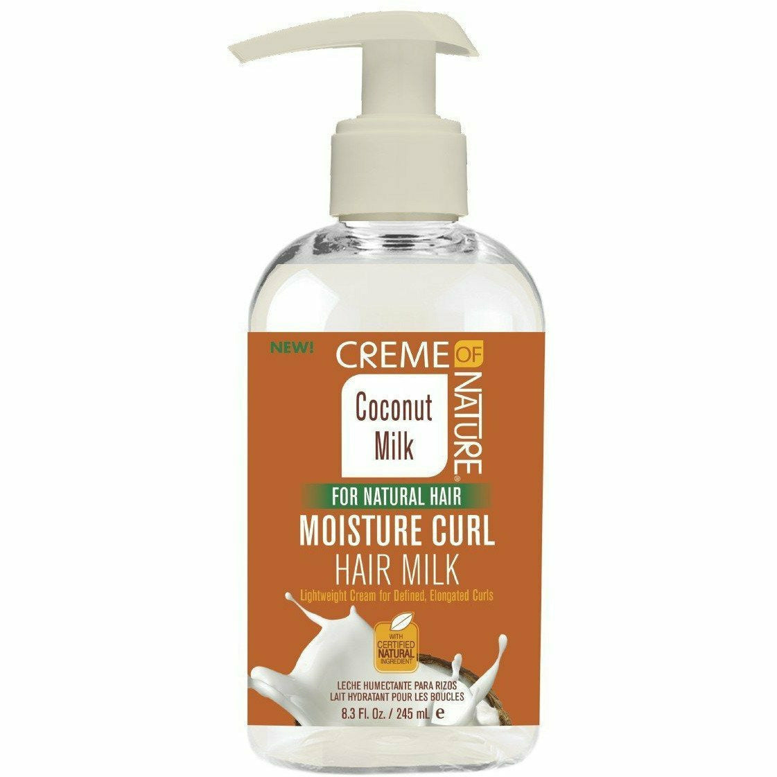 Creme of Nature: Coconut Milk Moisture Curl Hair Milk – Beauty Depot O