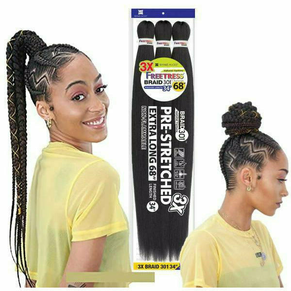 Freetress 3x Braid 301 28 Pre Stretched Braiding Hair Beauty Depot O Store