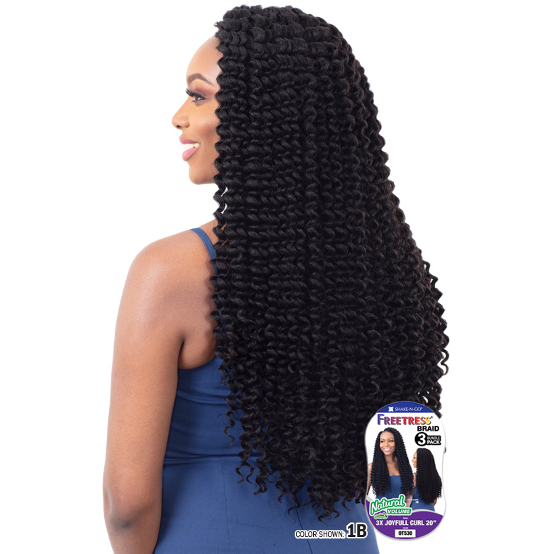 FreeTress 3X Joyful Curl 20" Crochet Braids Beauty Depot OStore