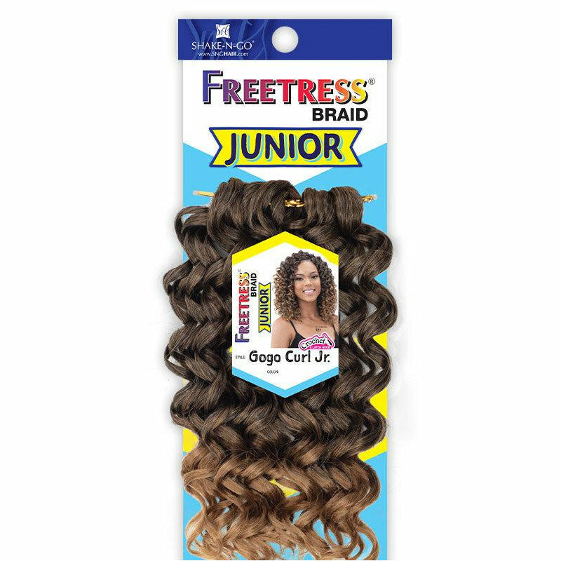 FreeTress: Gogo Curl Jr Junior Crochet Braids - Beauty Depot O product image