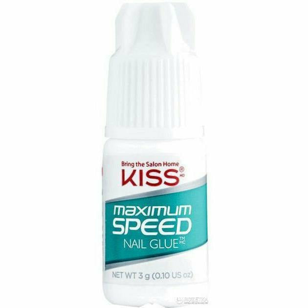 Kiss: Maximum Speed Nail Glue 0.10oz #BK135 – Beauty Depot O-Store