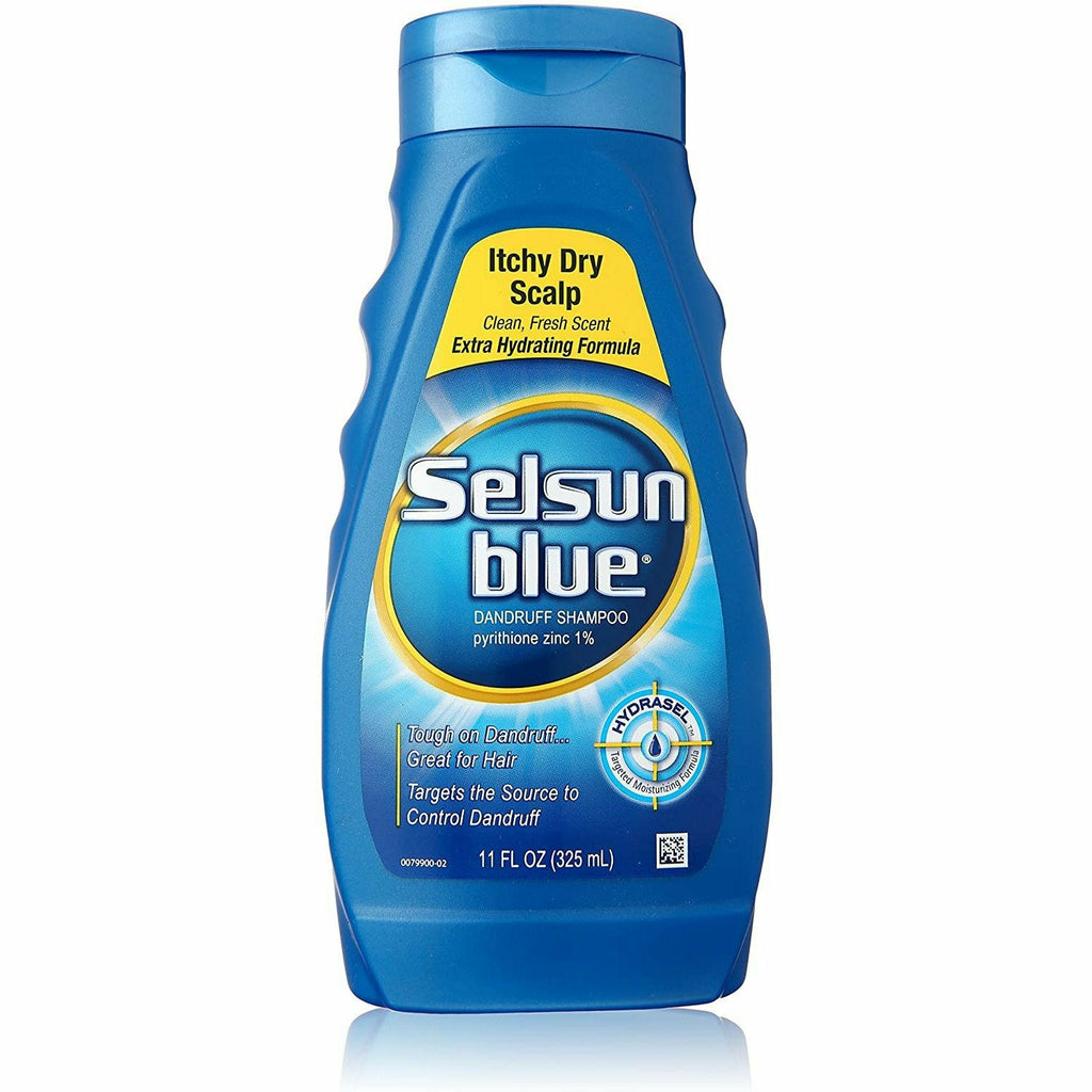 Selsun Blue: Itchy Dry Dandruff Shampoo 11oz – Beauty Depot