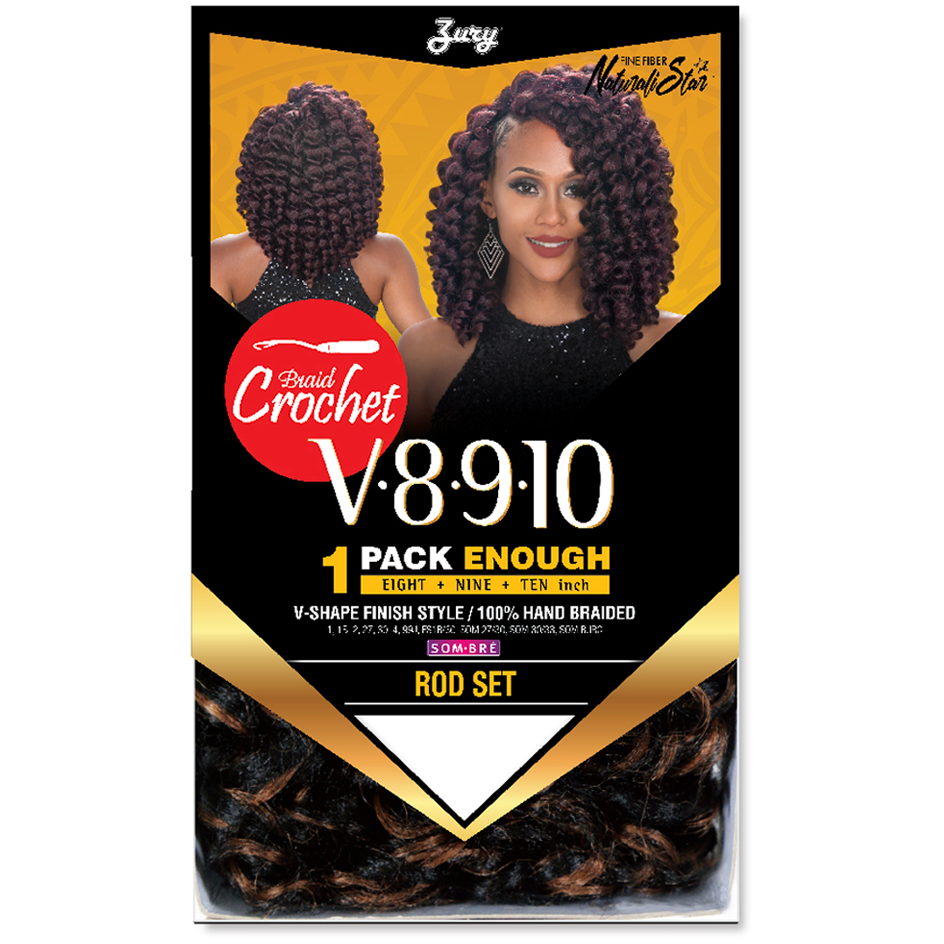 Zury Crochet Braid V8910 Naturali Star Synthetic Crochet Braid GoGo