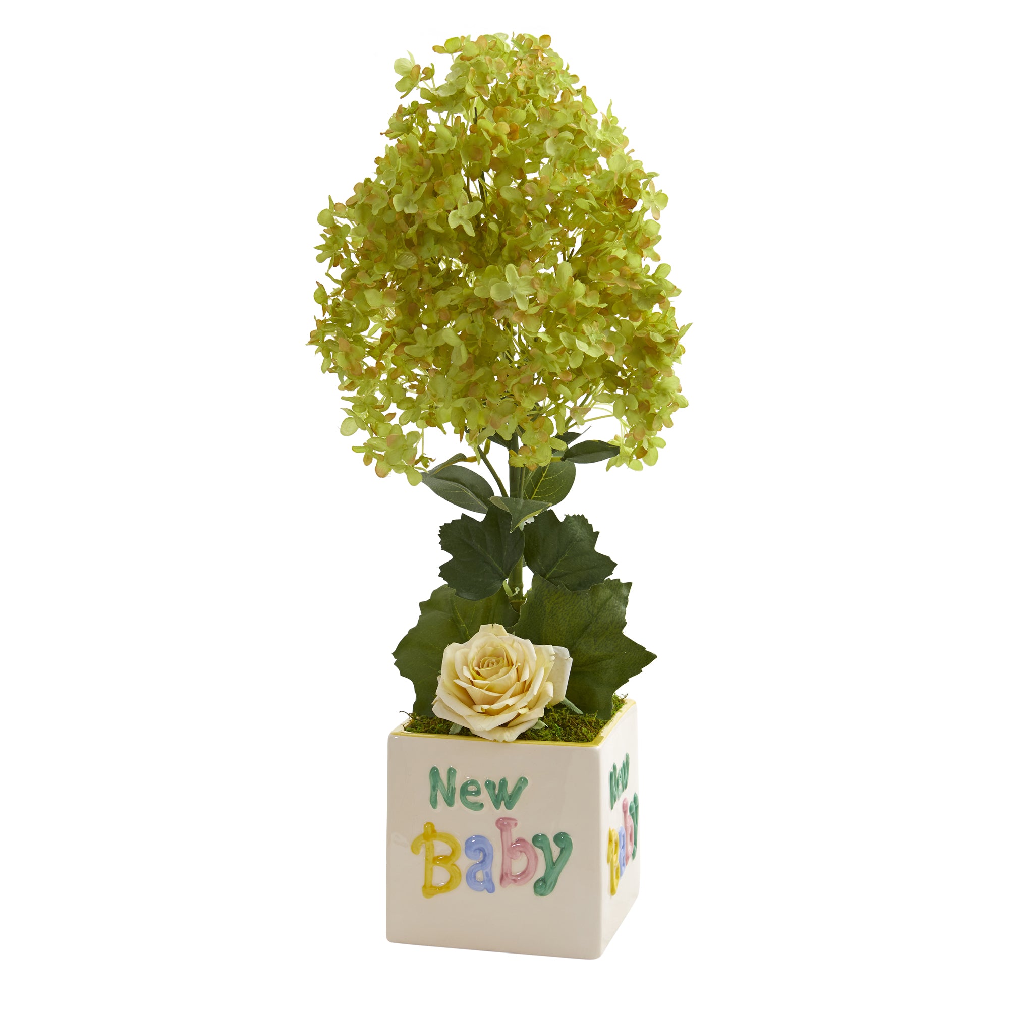 Image of Pee Gee hydrangea in vase