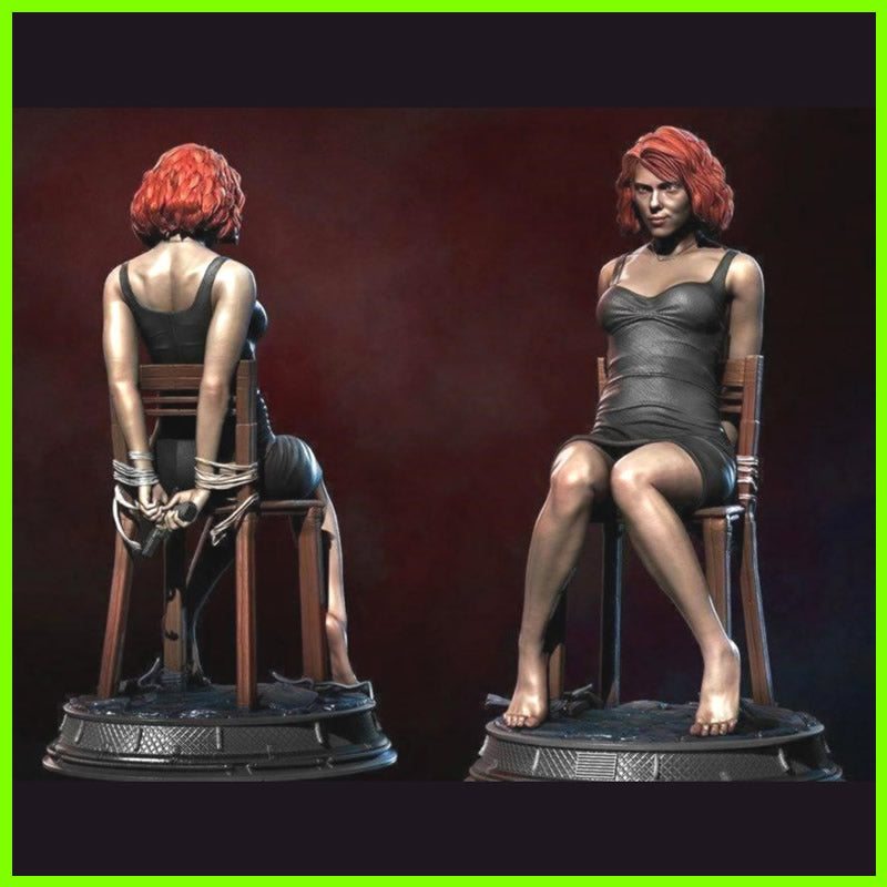 Black Widow Scarlett Johansson STL File for 3D Print