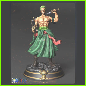 One Piece Roronoa Zoro Statue Stl File For 3d Print