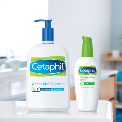 Cetaphil Facial Body Wash Cleanser Fragrance Free Gentle Smooth Skin 16 Fl Oz