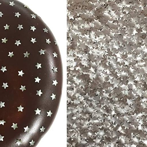 Gold Star Flake Confetti Sprinkles (Black) - 0.15ozEdible Cake Supplies  Cookie Cupcake Cake pop Ice-cream Dessert icing Decoration — SprinkleDeco