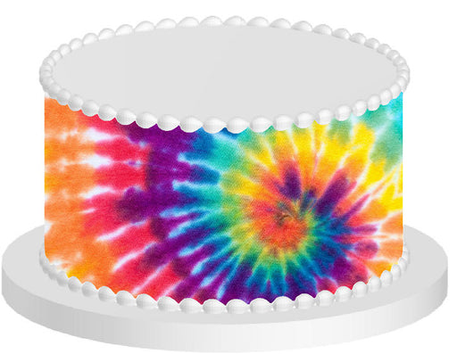 Pastel Watercolor Edible Cake Decoration Wrap