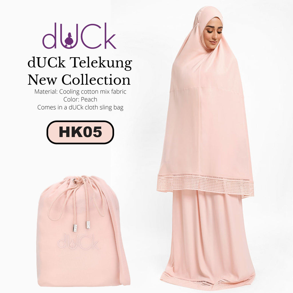  dUCk  Telekung  New Collection Bag Included Supplier 