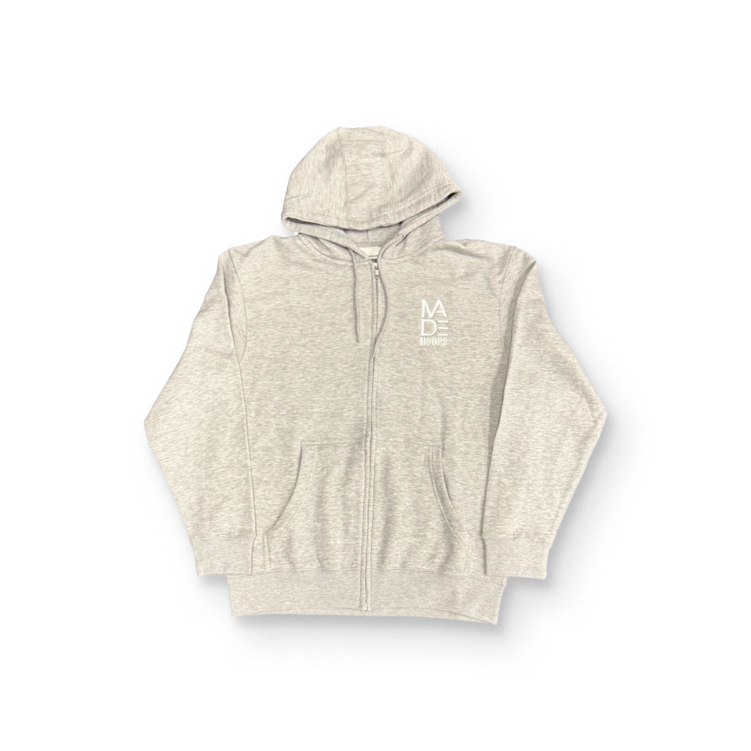 MH Side Logo Zip-Up Hoodie