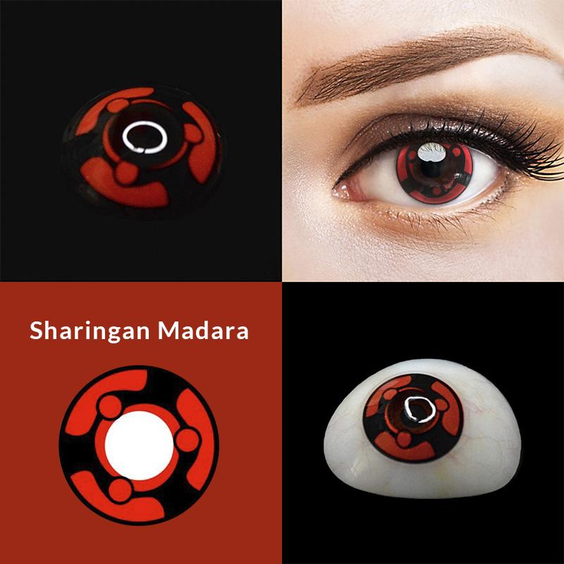 madara uchiha mangekyou sharingan contact lenses