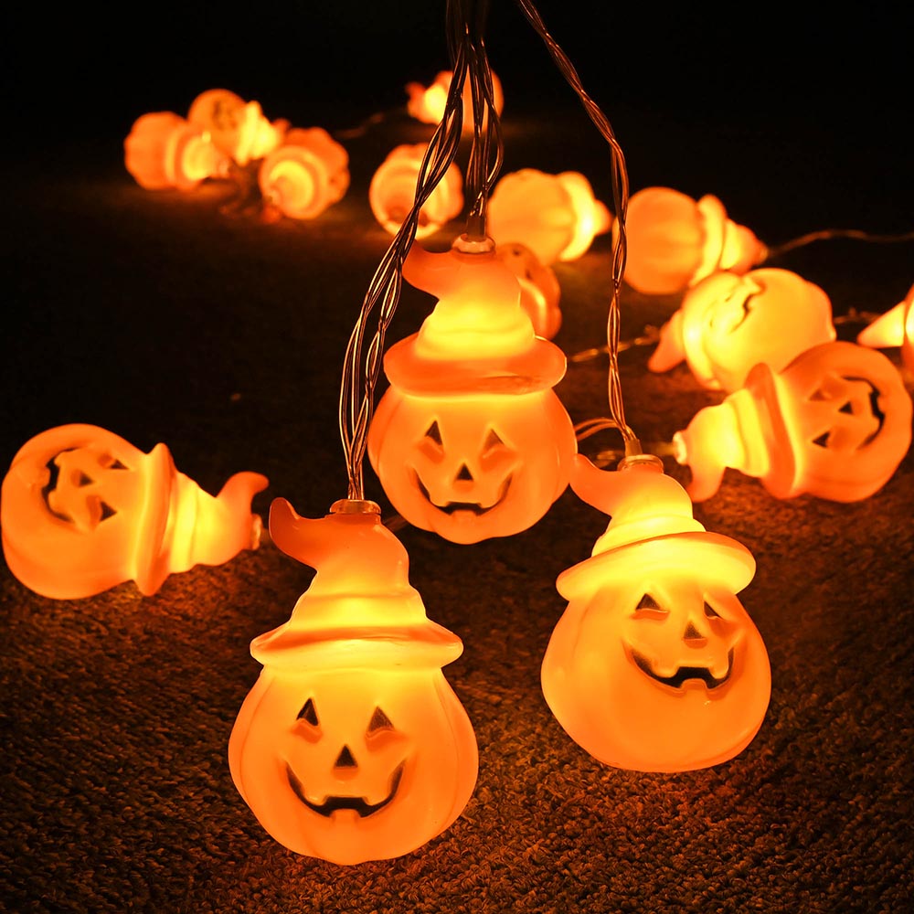 halloween string lights battery operated