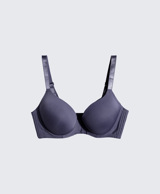 Pierre Cardin Lingerie Malaysia - Feeling annoyed of unflattering 'side boob'  / side spillage? Try our Harmonic Elements Full Coverage Bra with moulded  padded cups that help to push the breast towards