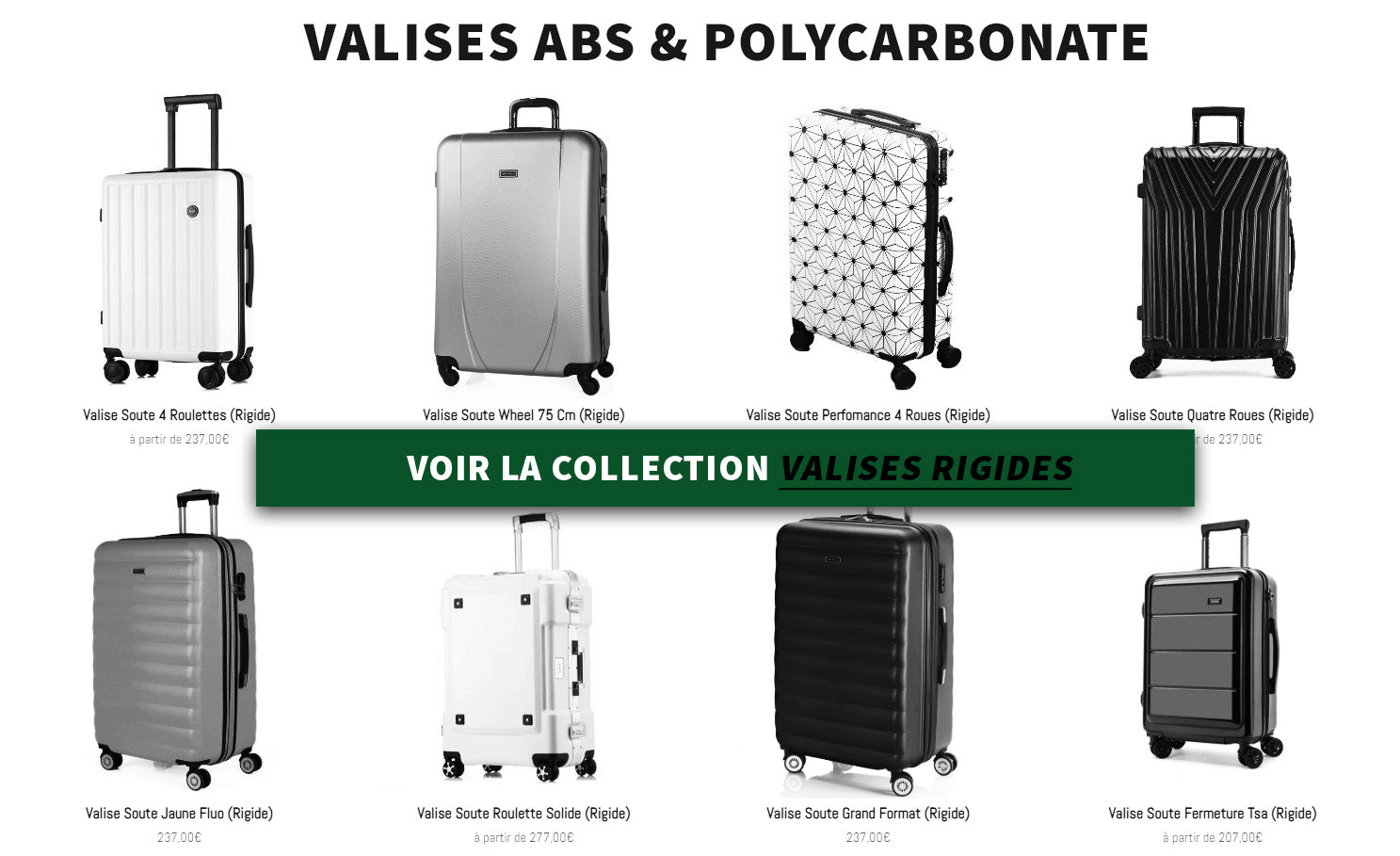 valise rigide collection