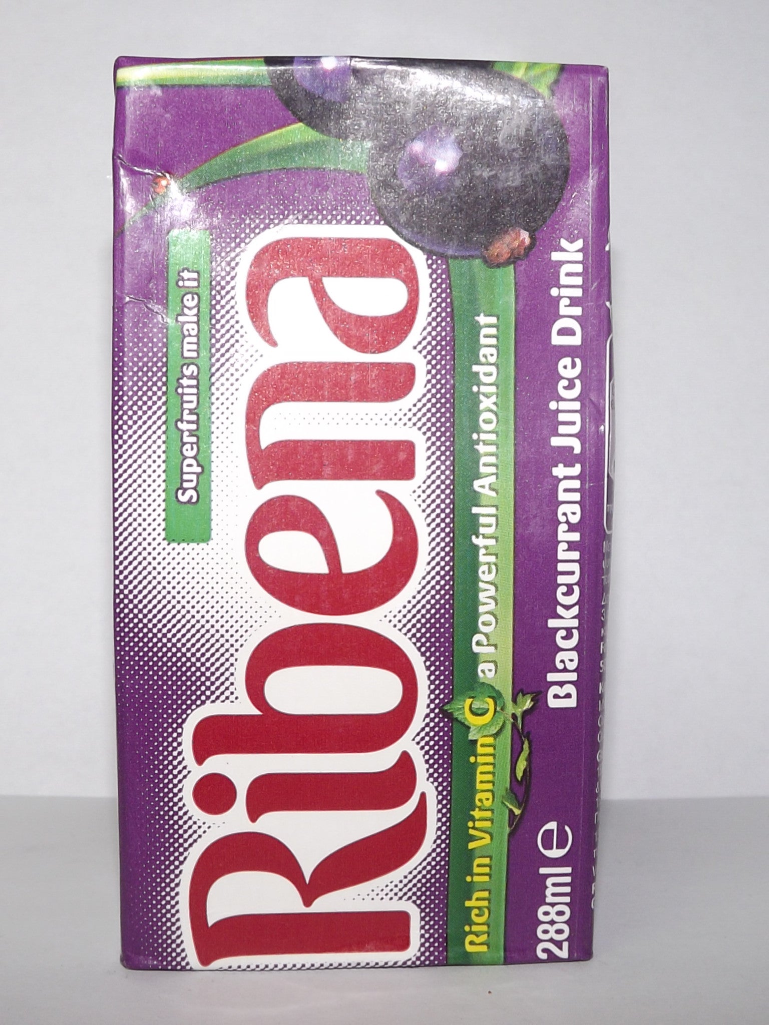 RIBENA BLACK CURRANT JUICE DRINK 288 ML