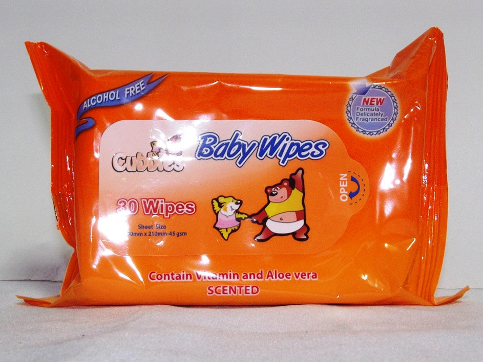 baby wipes travel pack