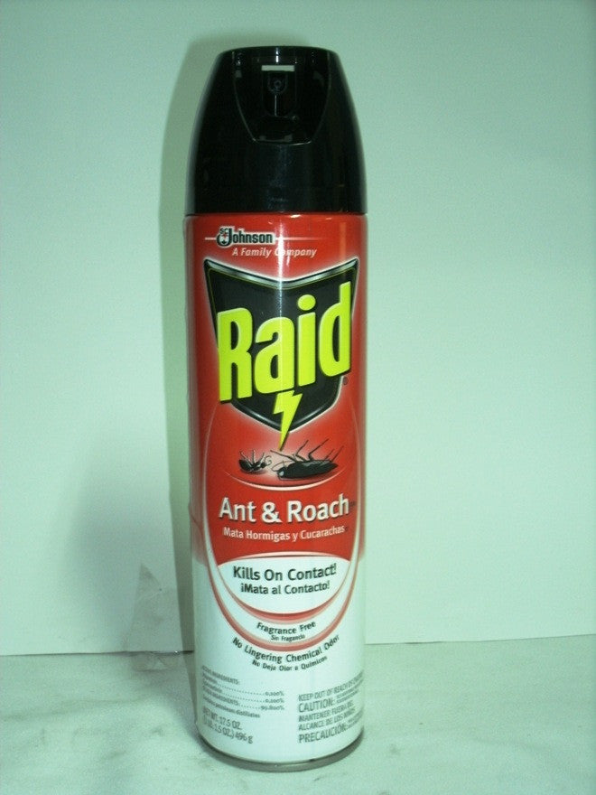 RAID ANT & ROACH FRAGRANCE FREE 496 G – Sam's Bread & Butter Express