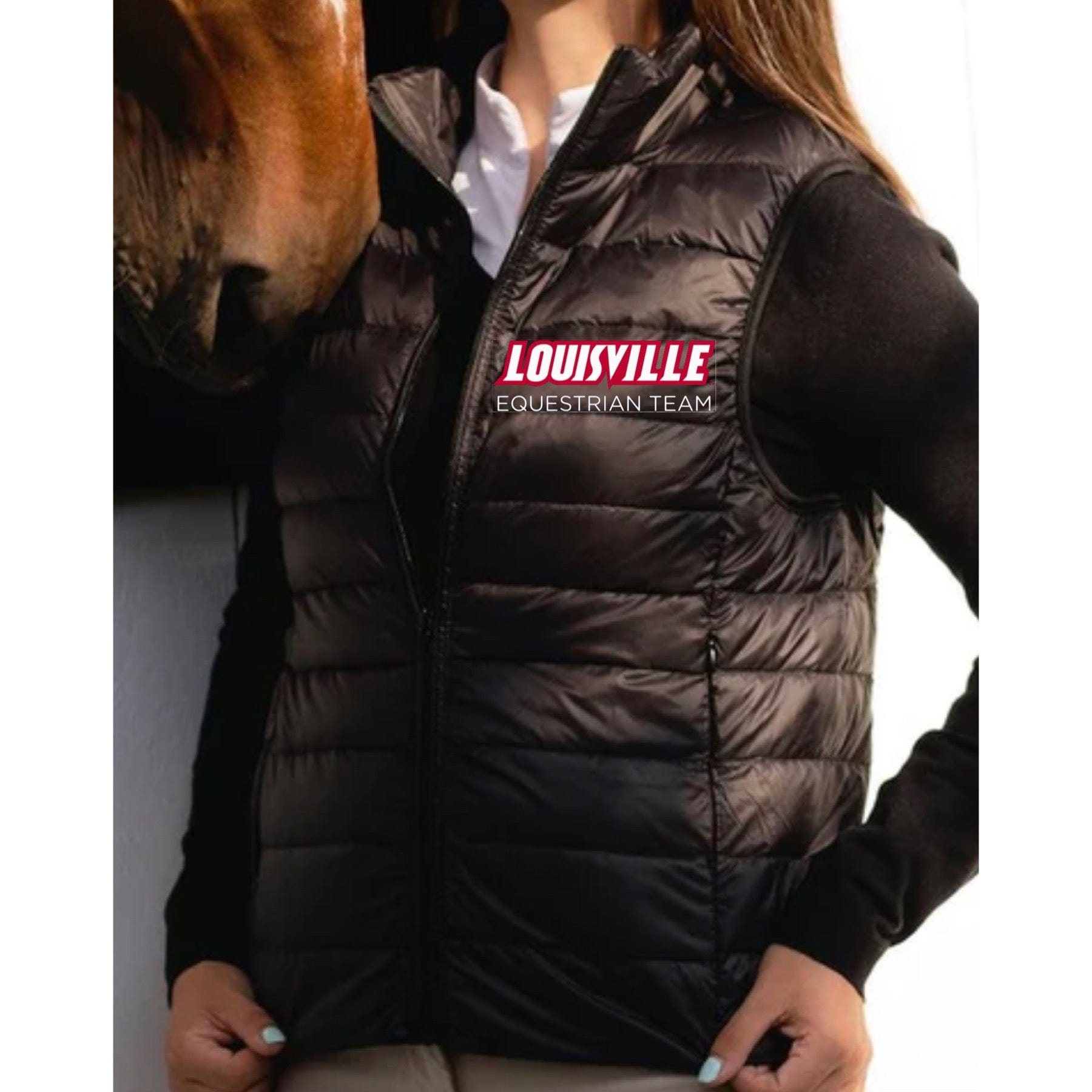Louisville Equestrian Team Saddle Seat- Shell Jacket & Vest L / Men's / Jacket