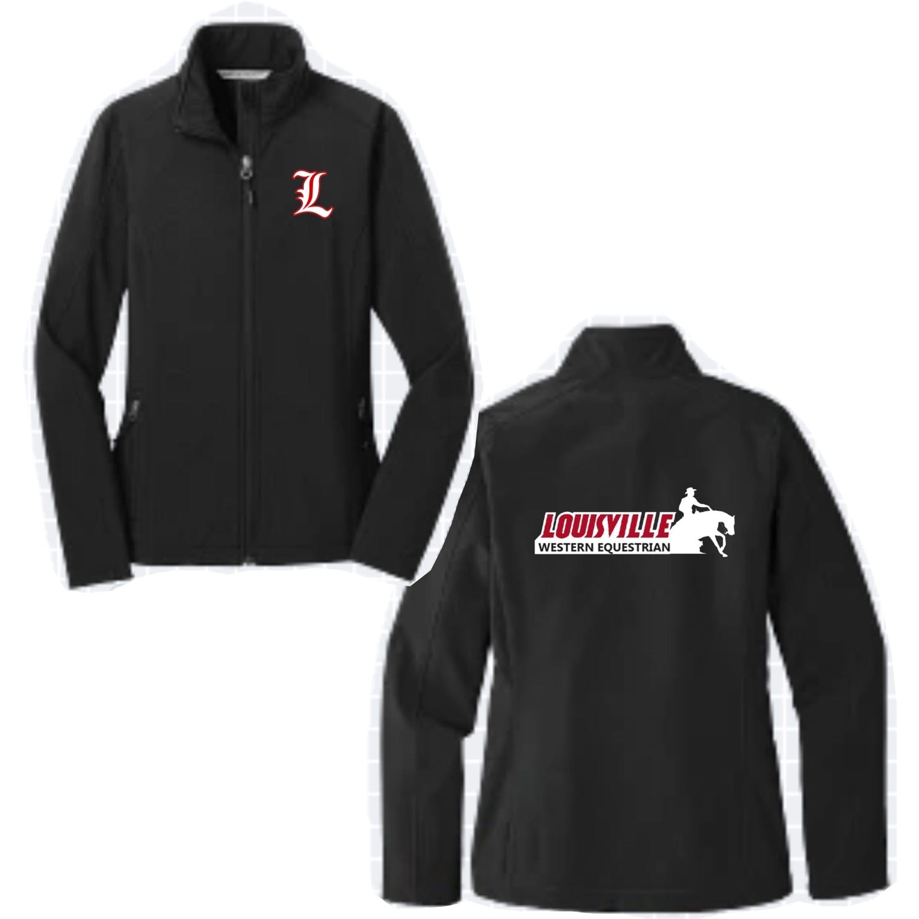 Louisville Equestrian Team Hunt Seat- Pro Fleece Jacket Ladies / M