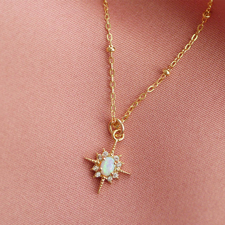 Opal Star Pendant, Gold Filled Star Burst Charms Dainty Celestial Jewelry  Making, Charm for Necklace Bracelet Earring Component, CP1698 -  BeadsCreation4u