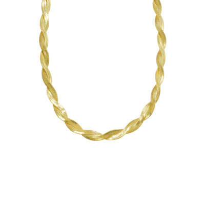Braided Herringbone Necklace – Sensalik