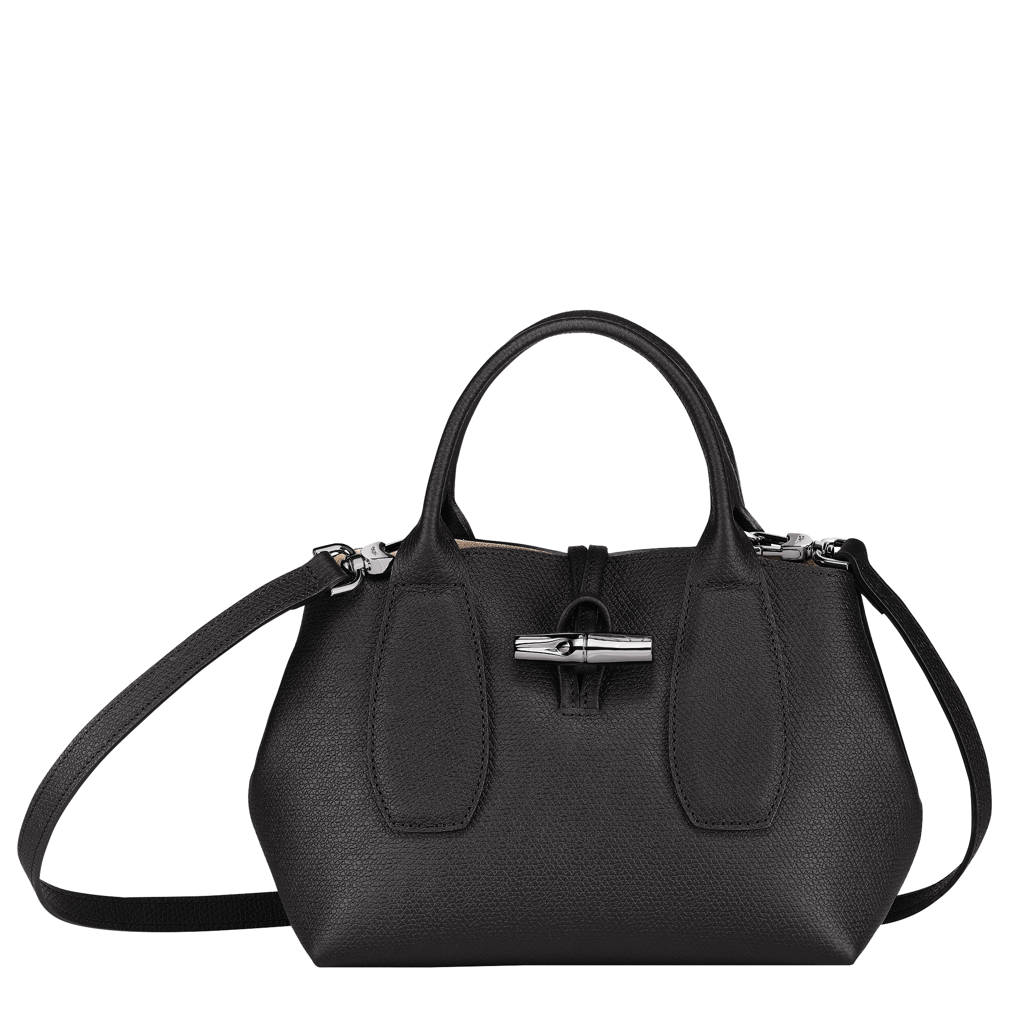 Roseau M Handbag Turtledove - Leather (10058HPNP55)