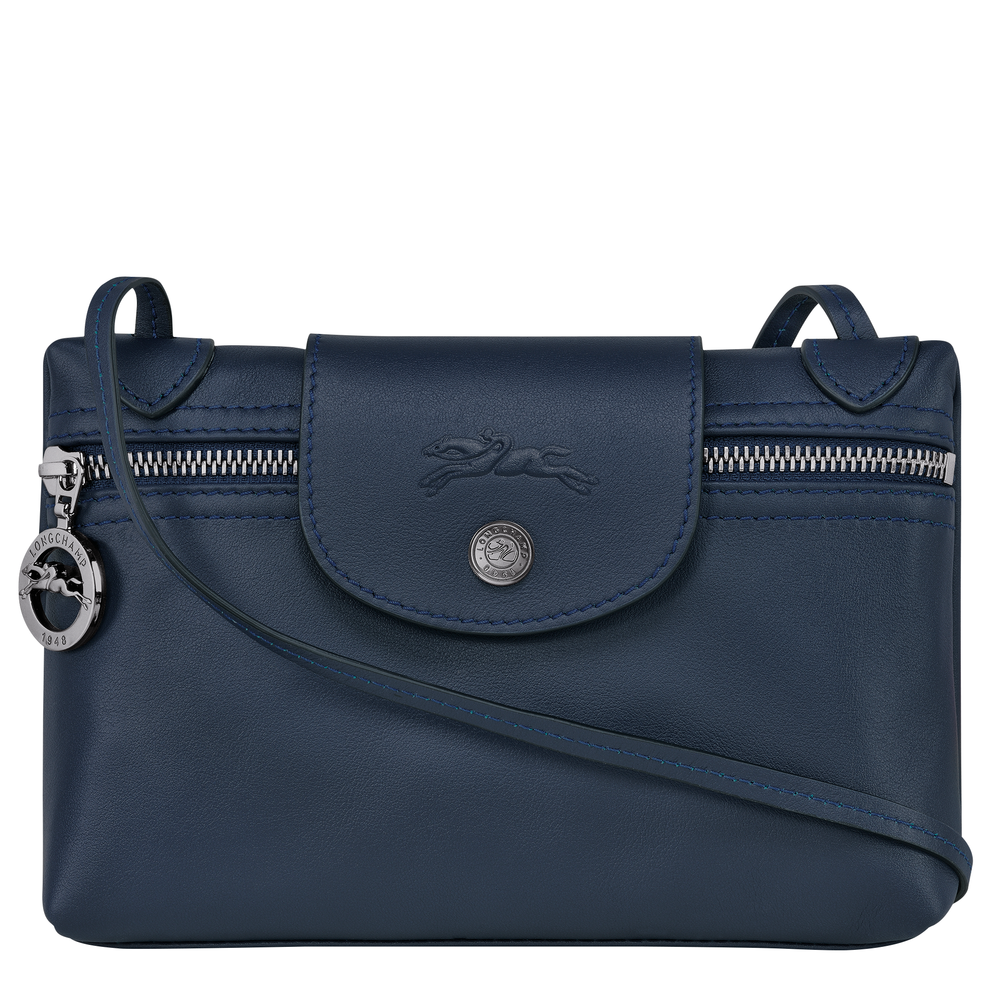 Le Pliage Xtra M Hobo bag Ecru - Leather (10189987037)
