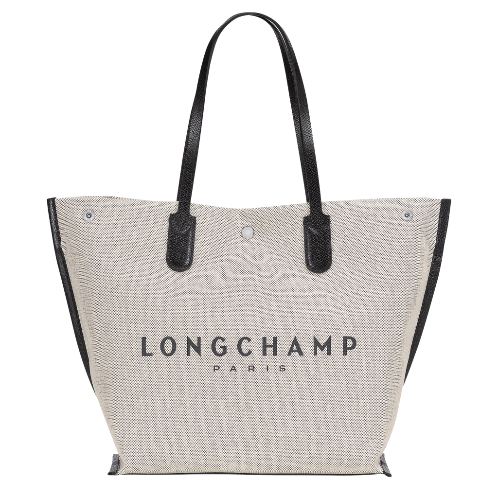 Longchamp - Roseau Shopping Bag L Ecru - 10090HSG037 – LONGCHAMP