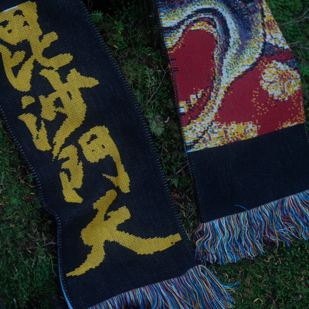 NISHIMOTO IS THE MOUTH × Montmartre New York SCARF NIMMN-01