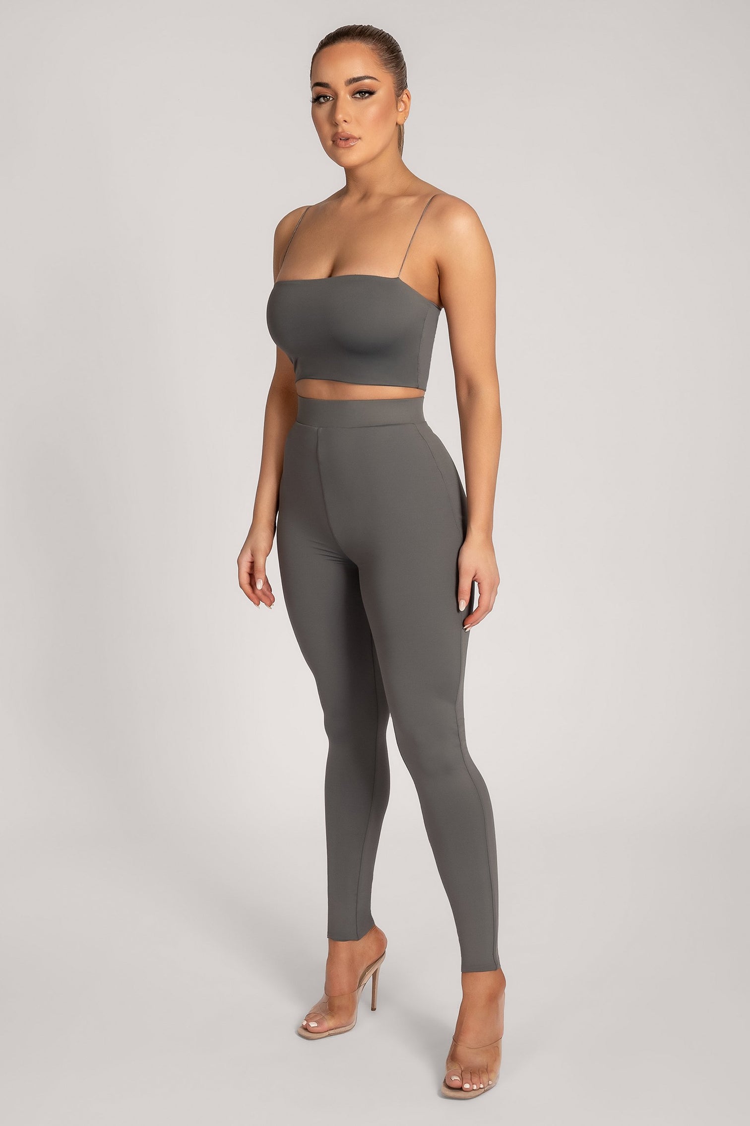 Fine Ribbed Seamless Sport Leggings - Calzedonia